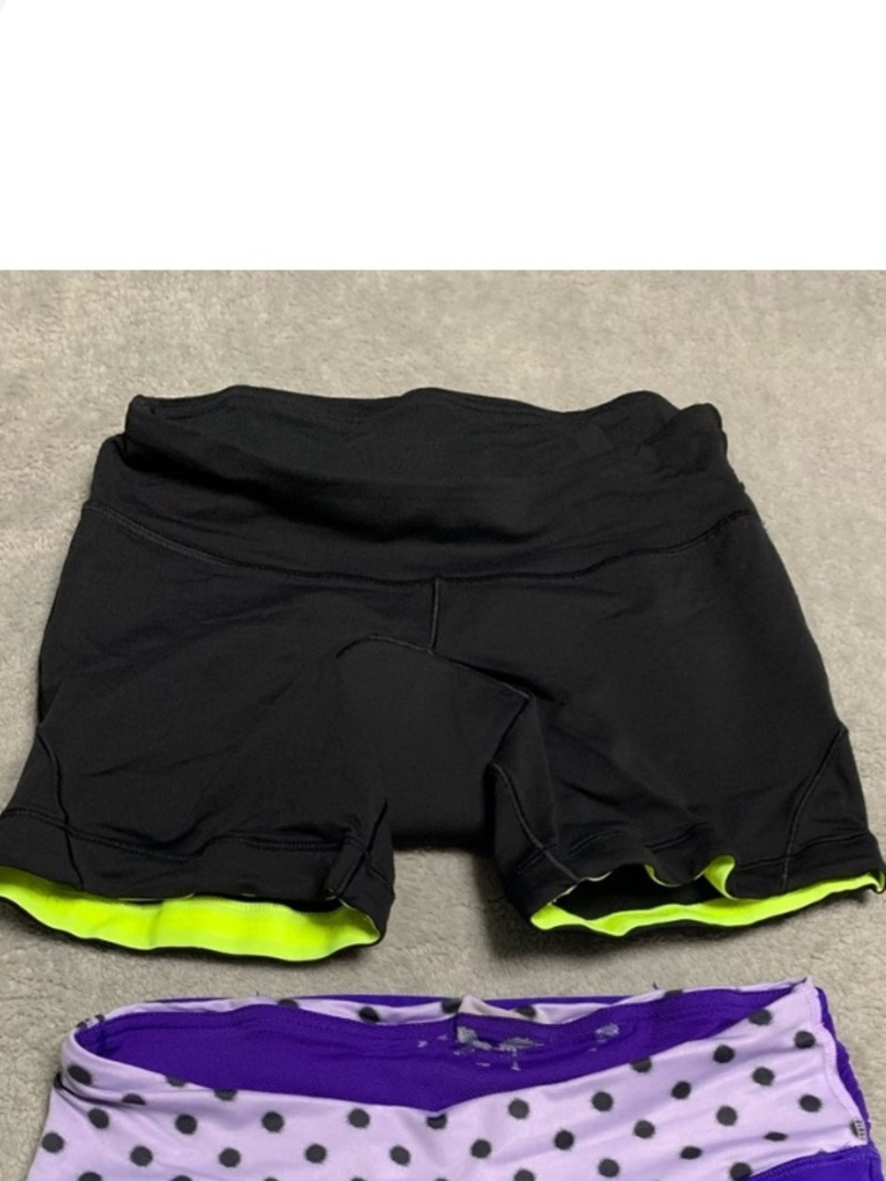 Lululemon biker shorts 6 - Picture 2 of 9